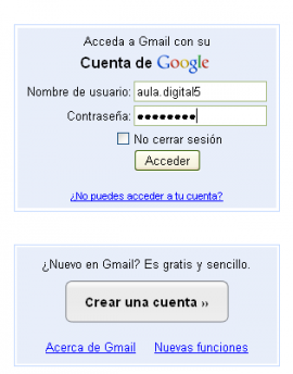 Acceso a Gmail