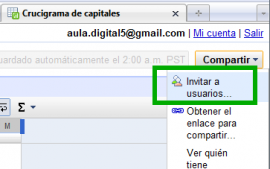 Invitar a usuarios