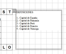 Cuadro de texto