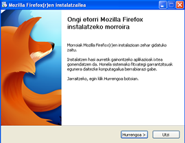 Mozilla Firefox(r)en instalatzailea