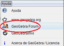 GeoGebra fórum