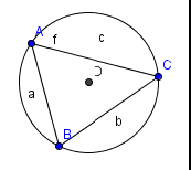 Circuncírculo del triángulo
