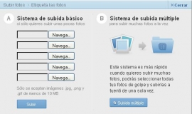 Subir fotos