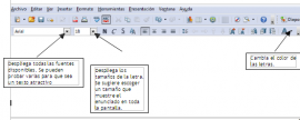 Modificar fuente