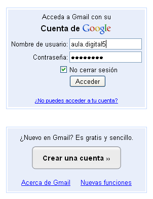 Acceso a Gmail